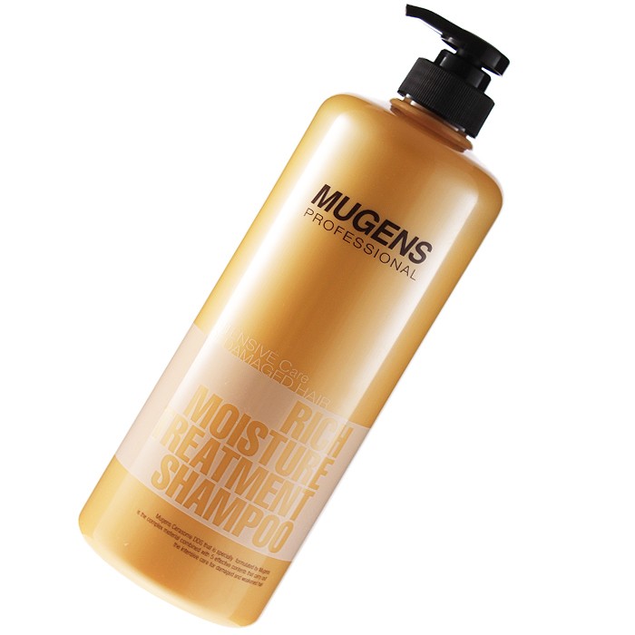 [웰코스] 뮤겐스 리치 모이스쳐 트리트먼트 샴푸(산성 샴푸) 1.000ml